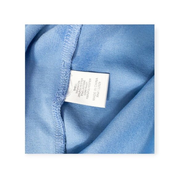 Lovers & Friends Sky Blue Ruffle Hem Short Sleeve Dress S - Picture 4 of 8